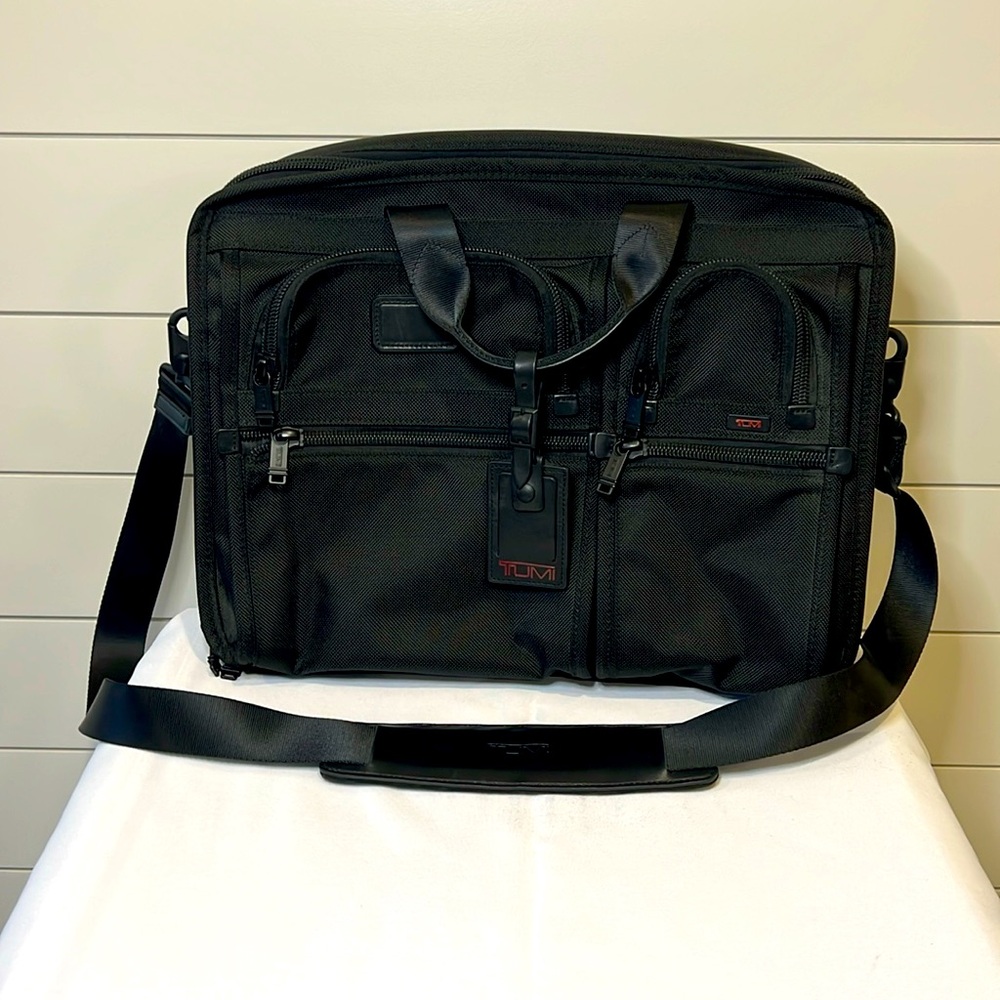 TUMI Alpha Laptop organizer briefcase